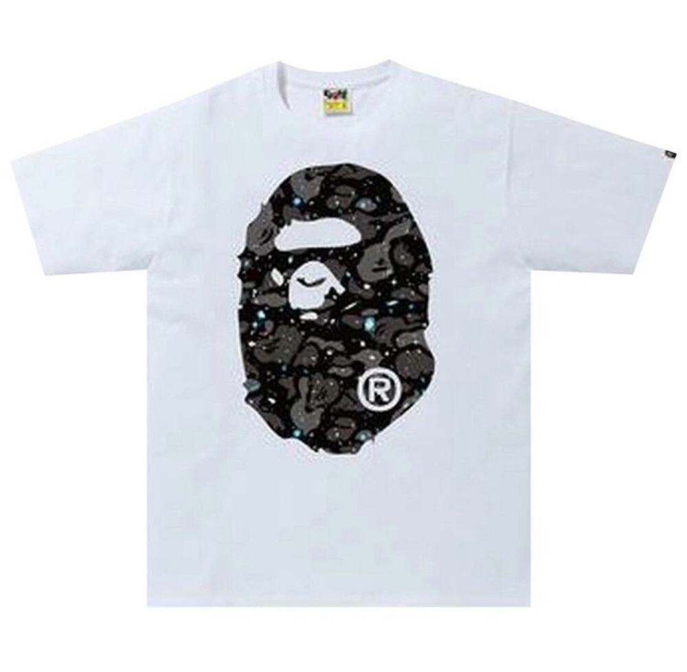 Bape Space Camo Big Ape Head ‘White’